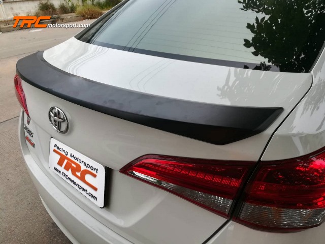 สปอยเลอร์ YARIS ATIV 2017-2018 ทรงแนบ งานพลาสติก PP นำเข้า